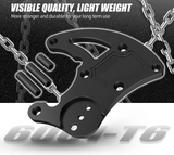 LS R4 High-Mount A/C Compressor Bracket – 6061 Billet Aluminum (Serpentine Drive)