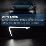 LED Daytime Running Light Assemblies with Dynamic Start-Up Animation – Tesla Model 3 (2018–2024)