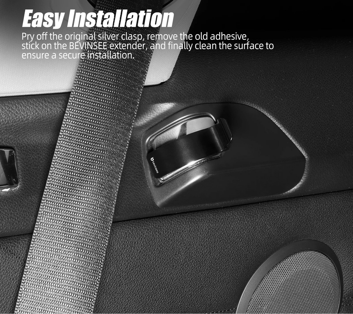 Seatbelt Handover Fix Extender – Billet Aluminum (E92 Coupe)