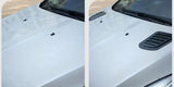 Universal Hood Vents – Carbon Fiber / Gloss Black Exterior Styling Upgrade