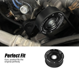 LS Series Billet Aluminum 6 Groove Tensioner Pulley 2.75" Diameter 73mm CNC Machined Universal