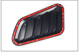 Universal Hood Vents – Carbon Fiber / Gloss Black Exterior Styling Upgrade