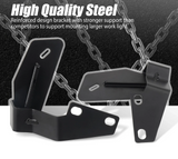 Hood Hinge Spotlight Bracket Mount for Toyota 4Runner (2010–2024)