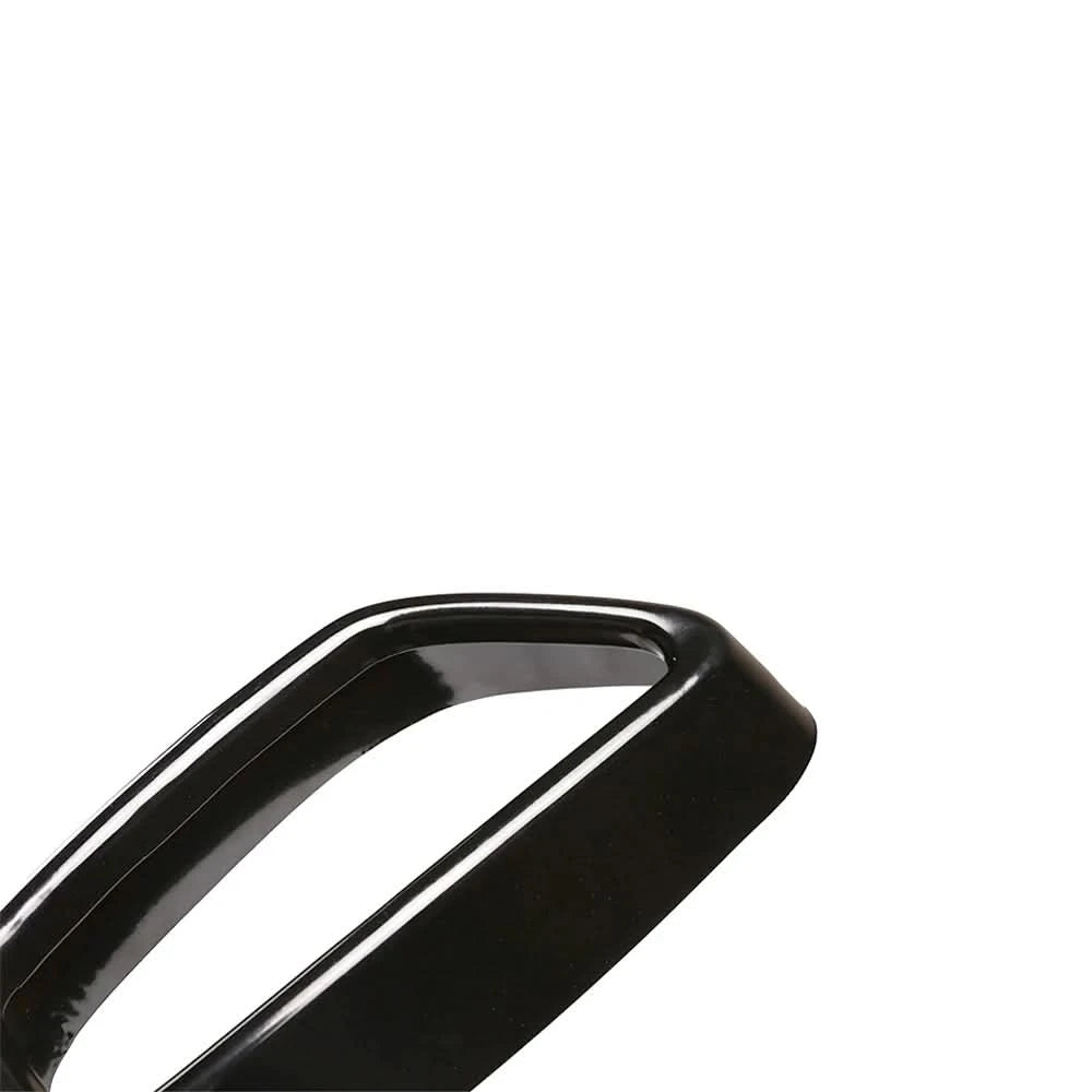 Black Stainless Steel Exhaust Tip Covers – For BMW 5 Series G30/G31 (2018–2021) Rear Muffler Trim Set – 2PCS