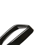 Black Stainless Steel Exhaust Tip Covers – For BMW 5 Series G30/G31 (2018–2021) Rear Muffler Trim Set – 2PCS