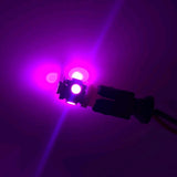 T10 LED Interior Bulbs (Pink/Purple) – 12V W5W 194 168 158 5050 SMD Car Dome, Map, Tail & Side Marker Light Set (10PCS)
