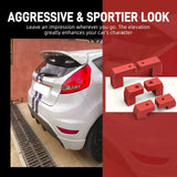 Aluminum Rear Wing Spoiler Riser Kit – Fiesta Mk6 / Mk7 / Mk7.5 ST Models