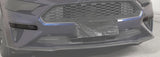 Smoked Front Fog Light Covers for Ford Mustang 2018–2023 | Gloss Black Fog Lamp Trim Upgrade