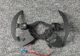 BMW Carbon Fiber Magnetic Shift Paddle Bracket – Steering Wheel Button Retention Mount