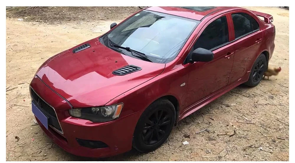 Universal Hood Vents – Carbon Fiber / Gloss Black Exterior Styling Upgrade