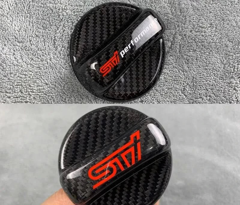 Carbon Fiber Fuel Tank Inner Cap Cover for Subaru BRZ / Forester / XV / WRX / STI (2014–2022)