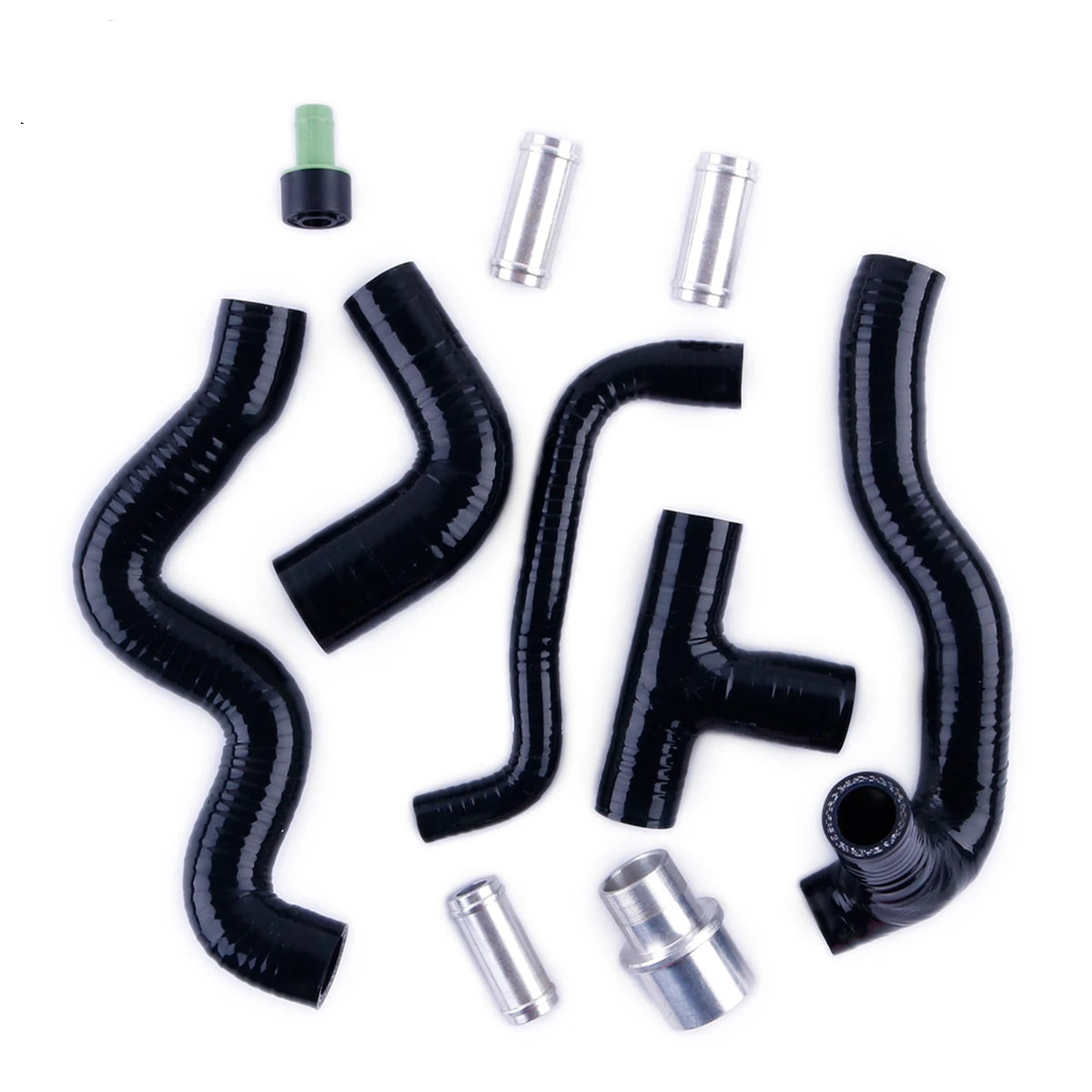 VW Golf MK4 / Jetta MK4 / Bora & Audi A3 8L 1.8T AUM / AUQ Silicone Crankcase Breather Hose Kit 1998 - 2006 (5-Piece Set)