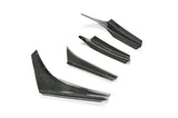 Front Bumper Canards for BMW E36 M3 – Carbon Fiber Aero Splitter Set (4-Piece)