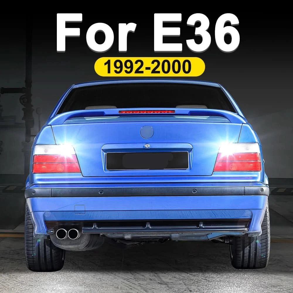 LED Reverse Light Bulb Set – BMW 3 Series E36 (1992–2000) 6000K High-Output Backup Lamps