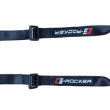 Universal Black 4 Point Buckle Racing Seat Belt Harness Nylon