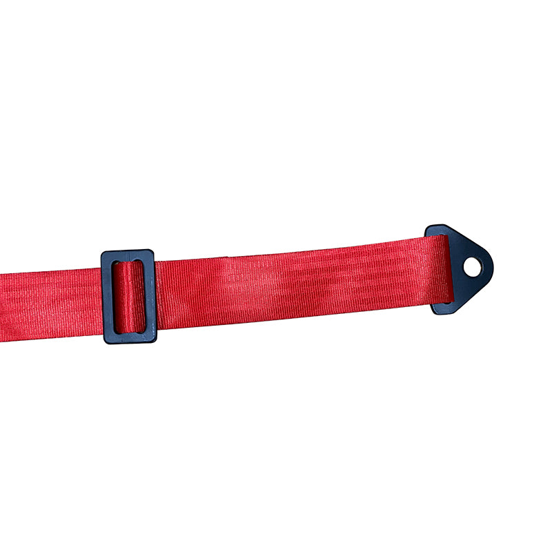 Universal Red 4 Point Buckle Racing Seat Belt Harness Nylon