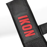 Universal 3" Wide 4 Point Buckle Racing Seat Belt Harness Nylon Black