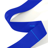 Universal 3" Wide 4 Point Buckle Racing Seat Belt Harness Nylon Blue