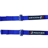 Universal 4 Point Cam-Lock Blue Racing Harness Seat Belt Nylon