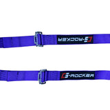 Universal 4 Point Cam-Lock Purple Racing Harness Seat Belt Nylon