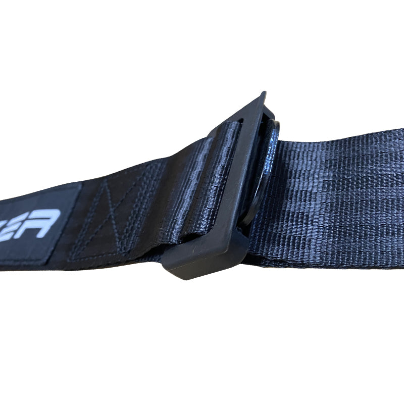 Universal 4 Point Buckle Black Racing Harness Racing Seat Belt Nylon
