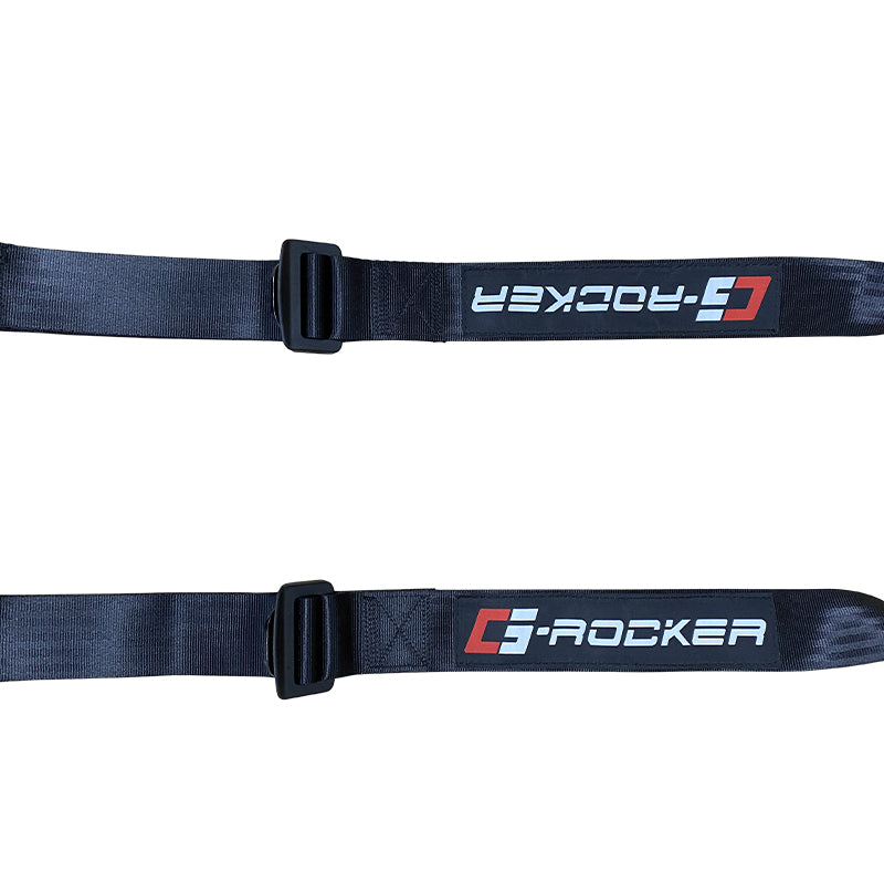 Universal 4 Point Buckle Black Racing Harness Racing Seat Belt Nylon