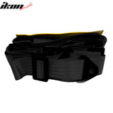 Universal 2PC Black 4 Point Racing Seat Belts Harnes