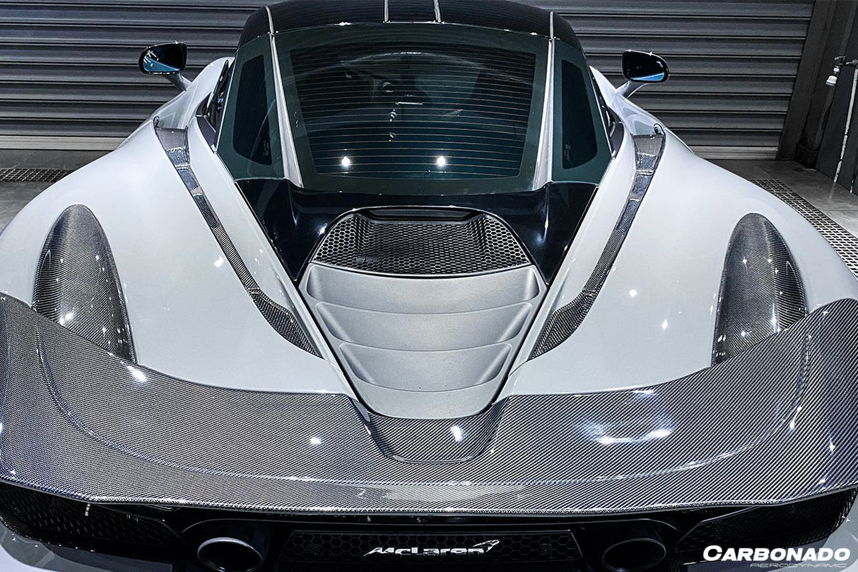2017-2022 McLaren 720S Coupe Only Carbon Fiber Engine Hood Side Air Intake Vents 6pcs （Dont Fit Spyder）