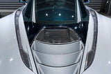 2017-2022 McLaren 720S Coupe Only Carbon Fiber Engine Hood Side Air Intake Vents 6pcs （Dont Fit Spyder）