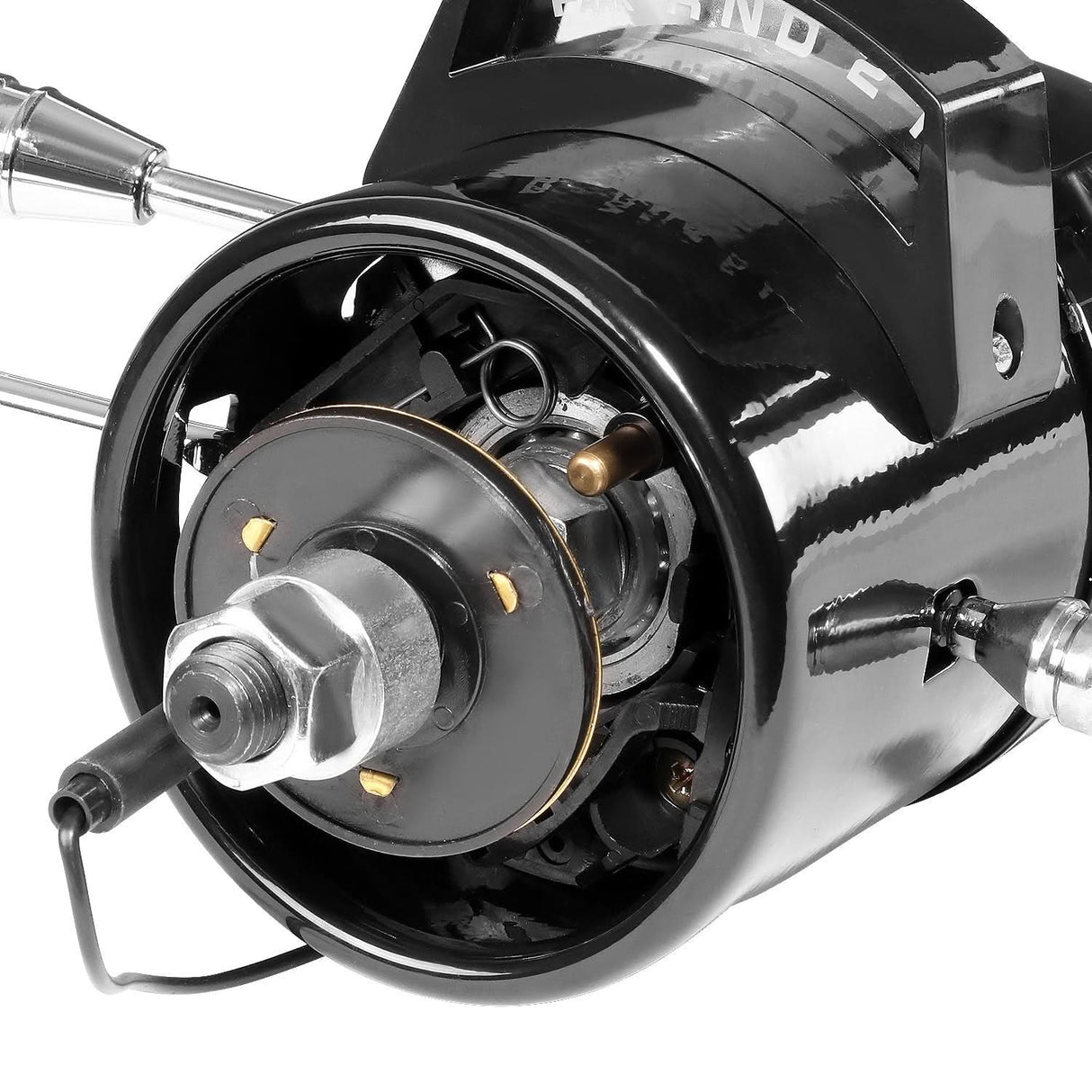 Universal 28" Black Steering Wheel Column - Automatic
