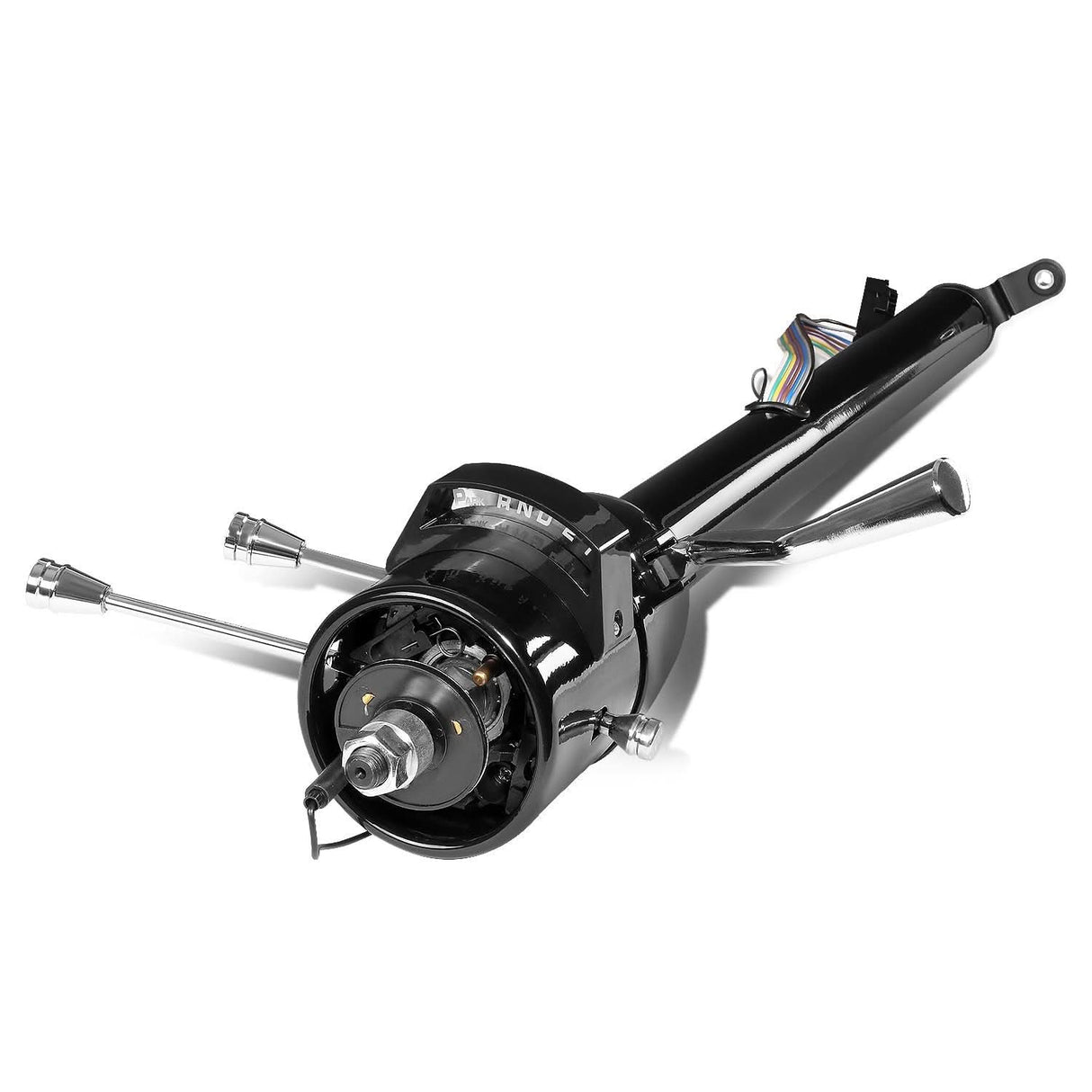 30" Black Automatic Steering Wheel Column