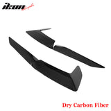 2020-2025 Chevy Corvette Gloss Black Fender Door Vent Dry Carbon Fiber