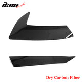 2020-2025 Chevy Corvette Gloss Black Fender Door Vent Dry Carbon Fiber
