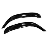 2011-2023 Dodge Charger IKON1 Style Side Fin Vents Gloss Black ABS
