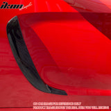 2011-2023 Dodge Charger IKON1 Style Side Fin Vents Matte Black ABS