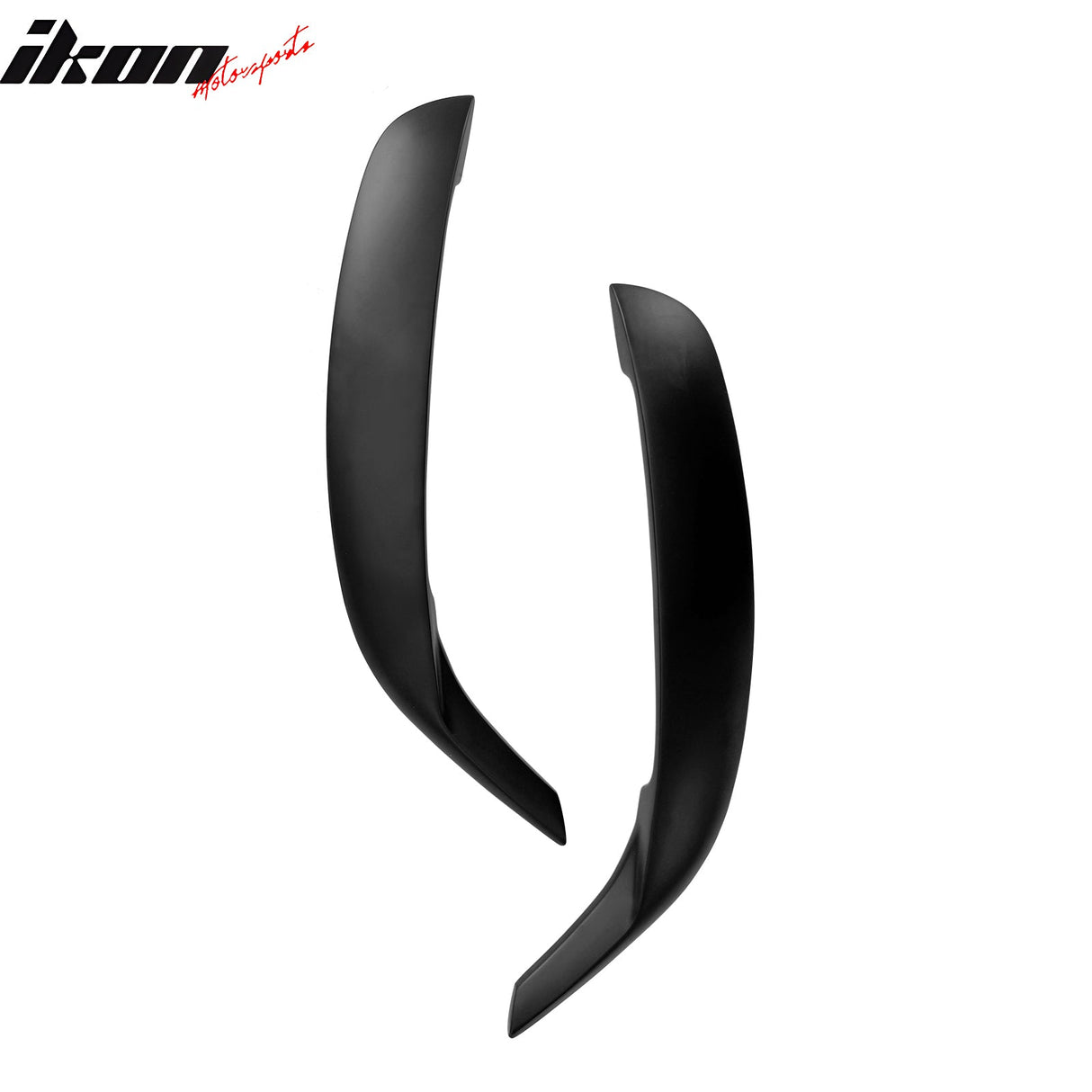 2011-2023 Dodge Charger IKON1 Style Side Fin Vents Matte Black ABS