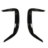 2015-2023 Dodge Charger IKON2 Style Side Fin Vents Gloss Black ABS