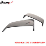 2010-2012 Ford Mustang Eln Unpainted Fender Side Scoop Panel PU