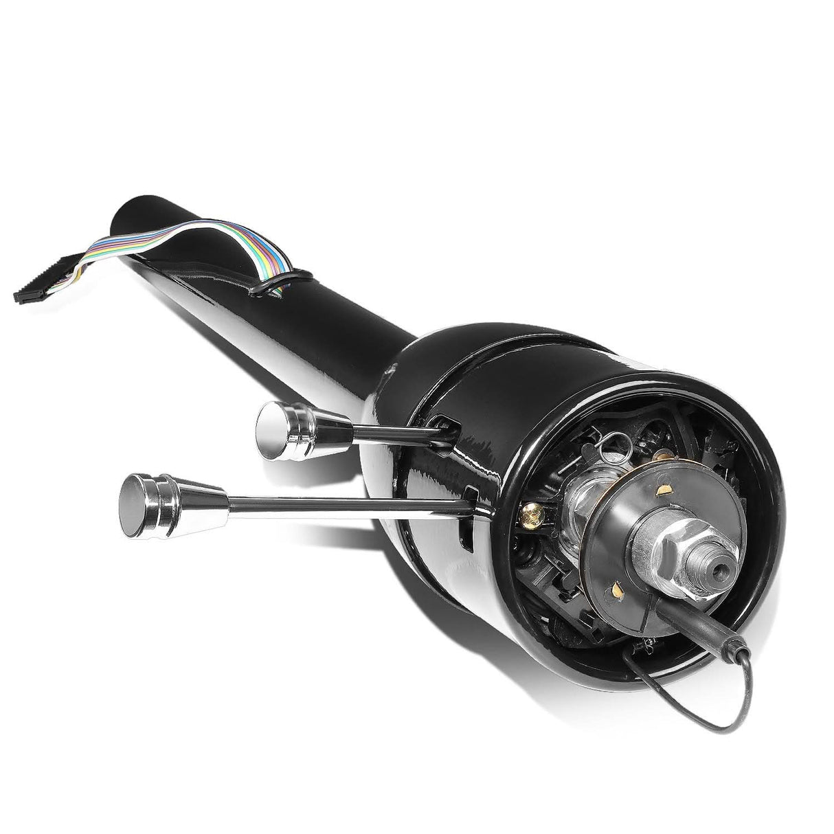 30" Black Manual Steering Wheel Column