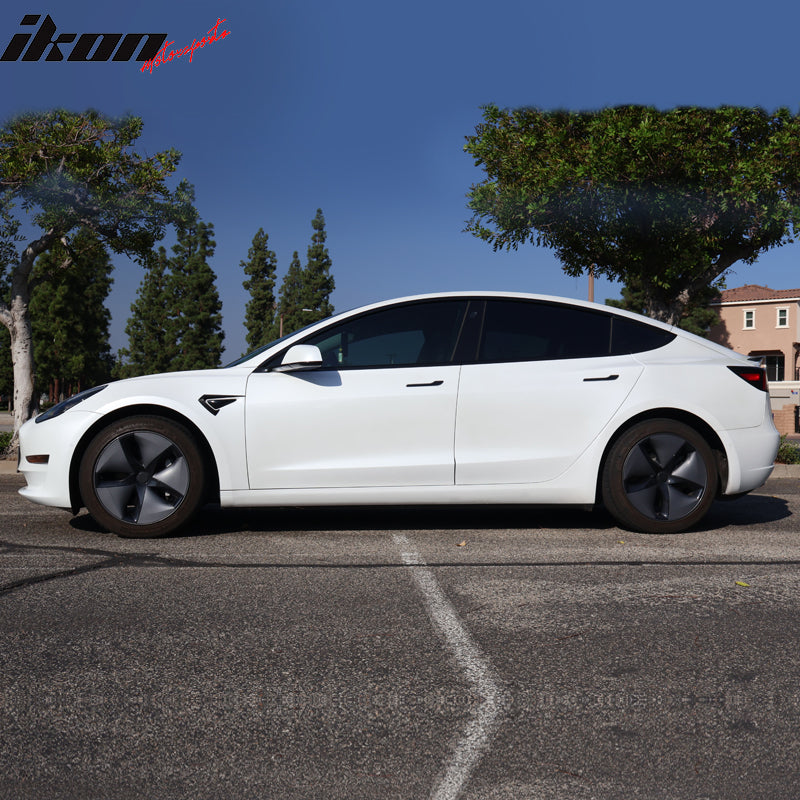 2017-2023 Tesla Model 3 Side Fender Camera Vent Cover Trim ABS