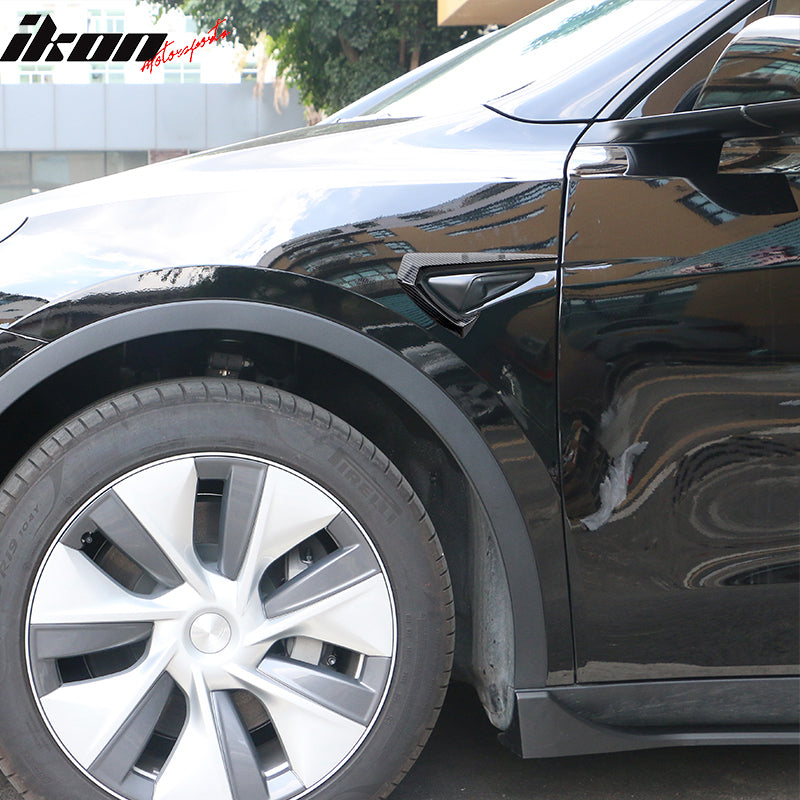 2020-2023 Tesla Model Y Side Fender Camera Vent Trim ABS Plastic