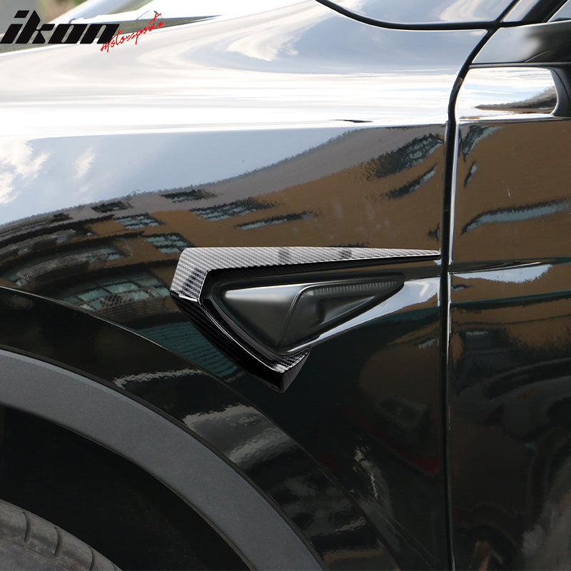 2020-2023 Tesla Model Y Side Fender Camera Vent Trim ABS Plastic