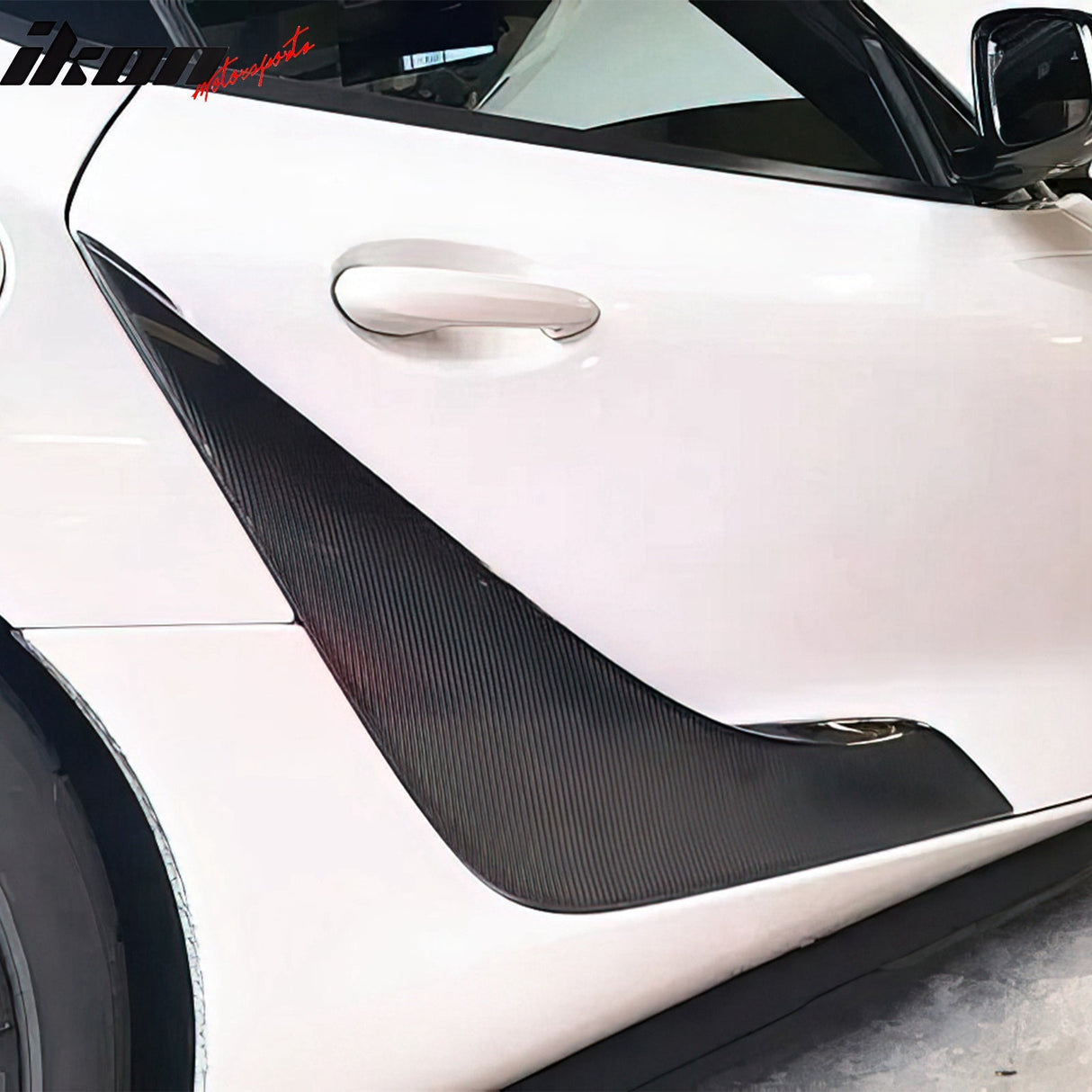 2020-2025 Toyota GR Supra A90 Side Fender Vents Gloss Dry Carbon Fiber