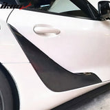 2020-2025 Toyota GR Supra A90 Side Fender Vents Gloss Dry Carbon Fiber