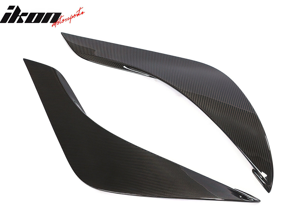 2020-2025 Toyota GR Supra A90 Side Fender Vents Gloss Dry Carbon Fiber