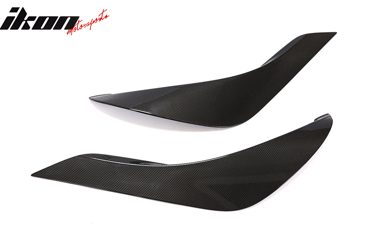 2020-2025 Toyota GR Supra A90 Side Fender Vents Gloss Dry Carbon Fiber