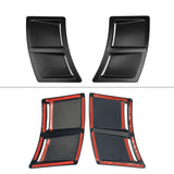 2015-2021 Subaru WRX STI Matte Black Rear Bumper Side Air Vent ABS