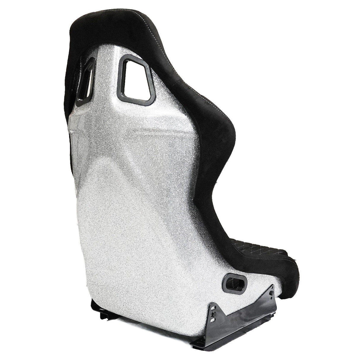 Bull Boost Adjustable Racing Lowered Ultra Max Bucket Seat with Slider Rails