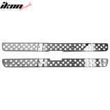 1999-2002 Silverado 1500 2500 3500 HD Chrome Grille Punch Design Stainless Steel