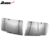 2004-2006 Nissan Maxima Front Bumper Hood Upper Grille Trim Chrome Aluminum